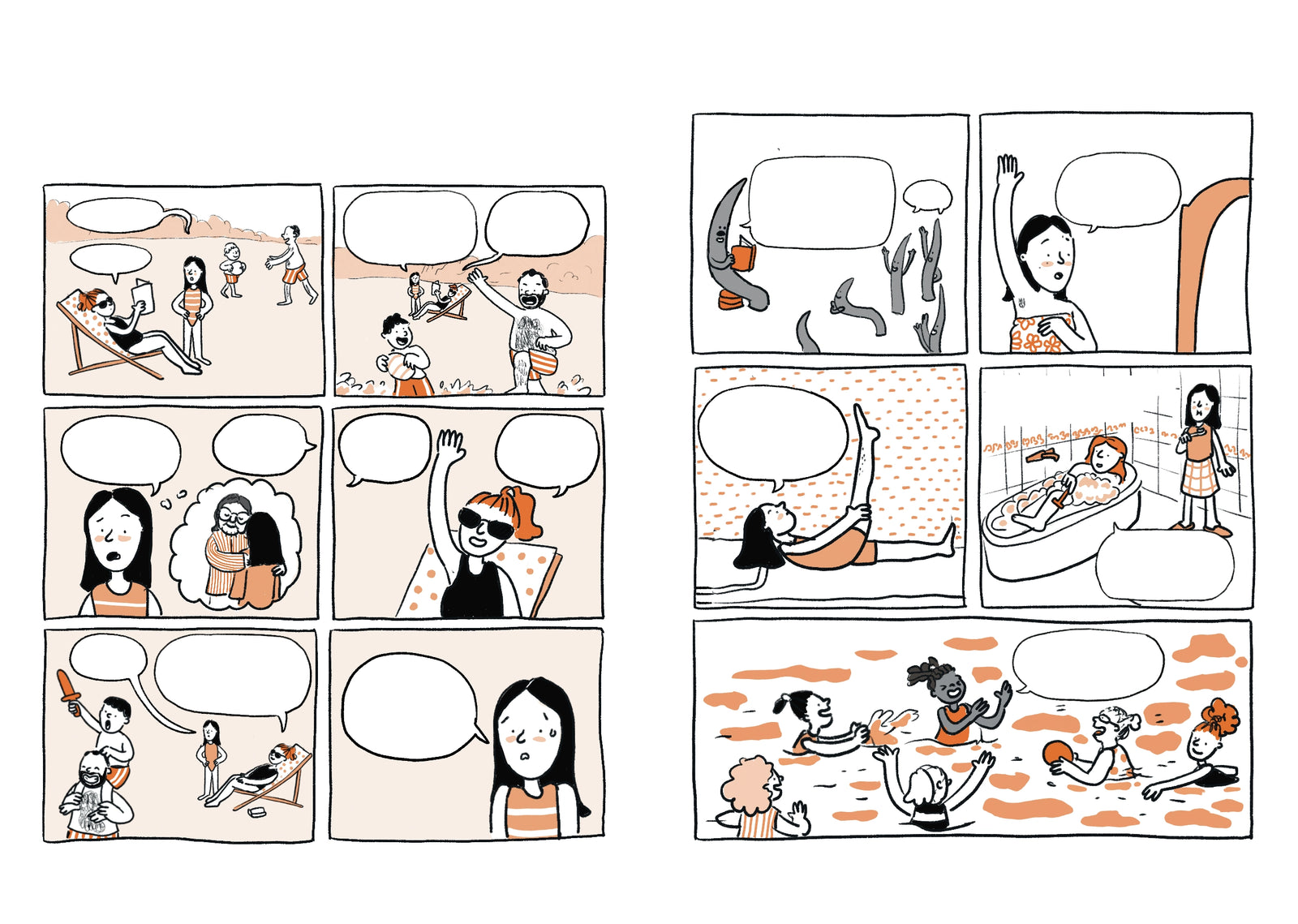 Comic Strip Puberty For Girls